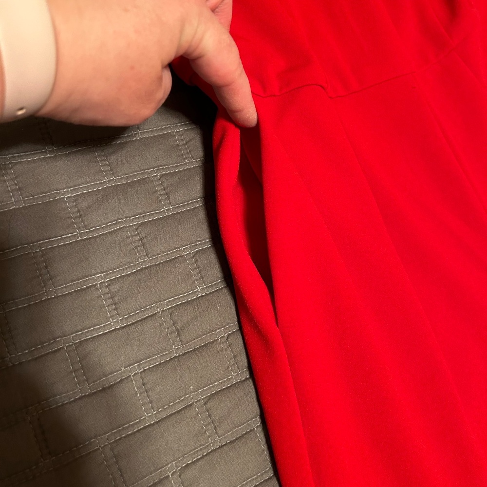 Francesca's | Women's Red Jumpsuit | Size Medium - Picture 6 of 9